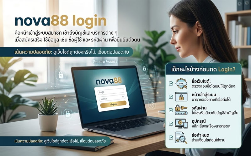 nova88 login คืออะไร