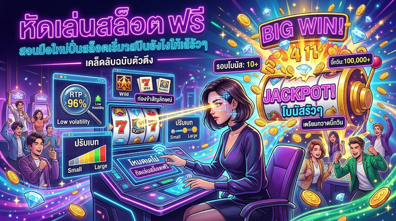หัดเล่นสล็อตฟรี